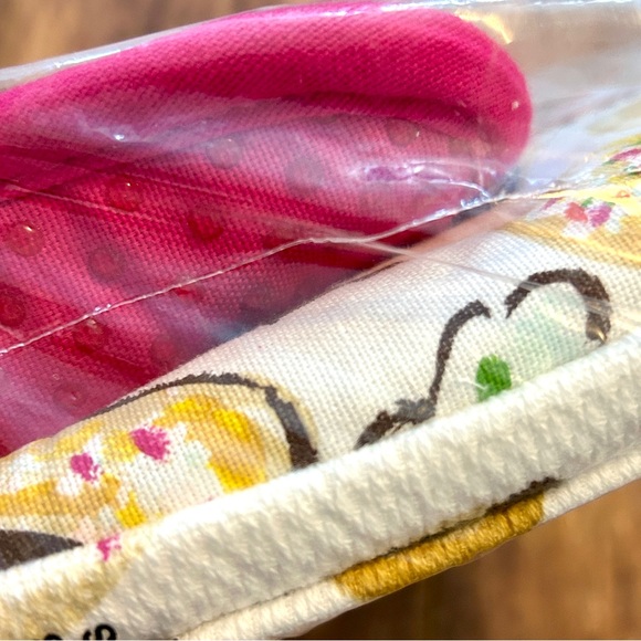 Kate Spade 3piece kitchen set eat cake for breakfast oven mitts pot holder towel - Picture 4 of 7